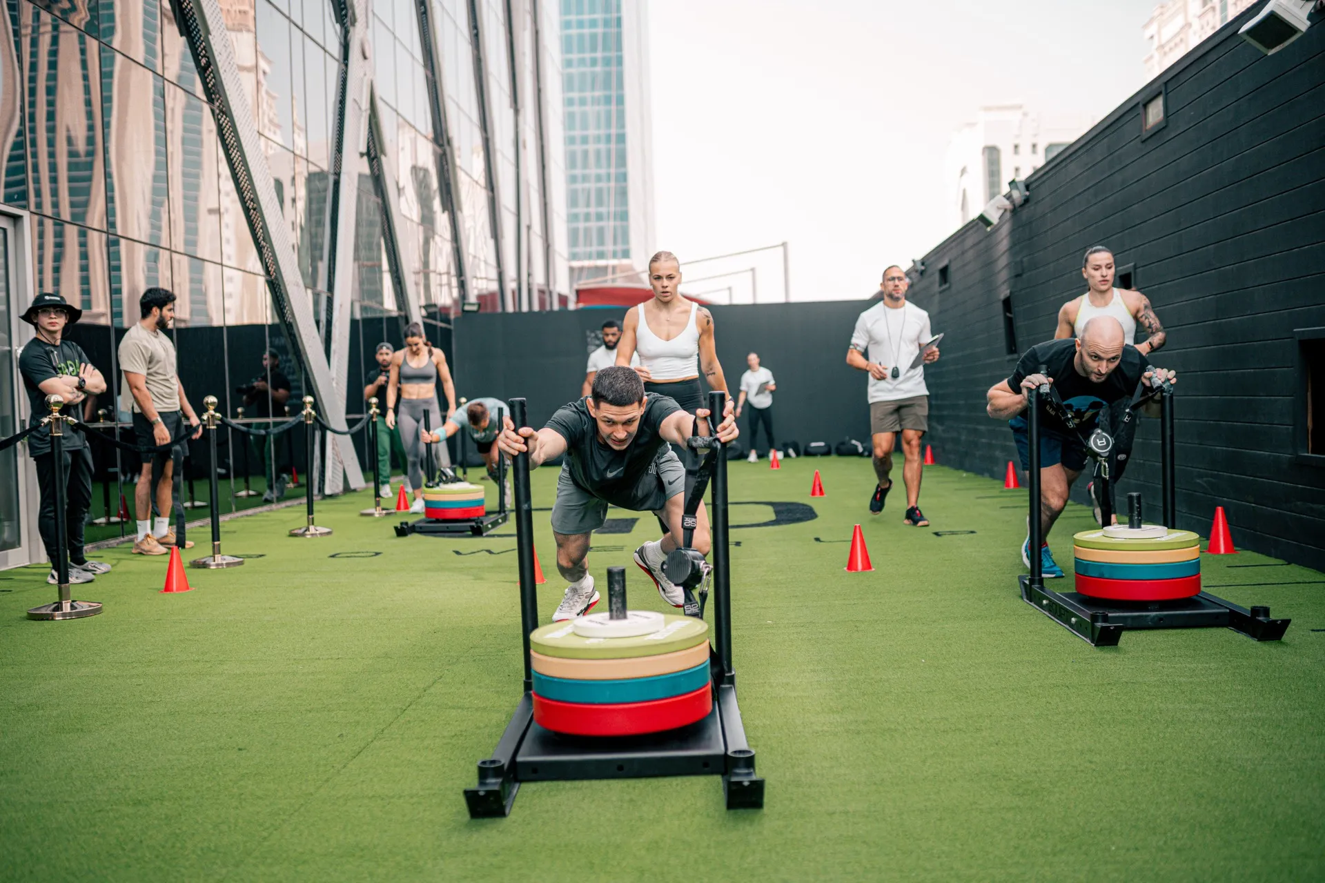 Boutique gym chain equipment fitout
