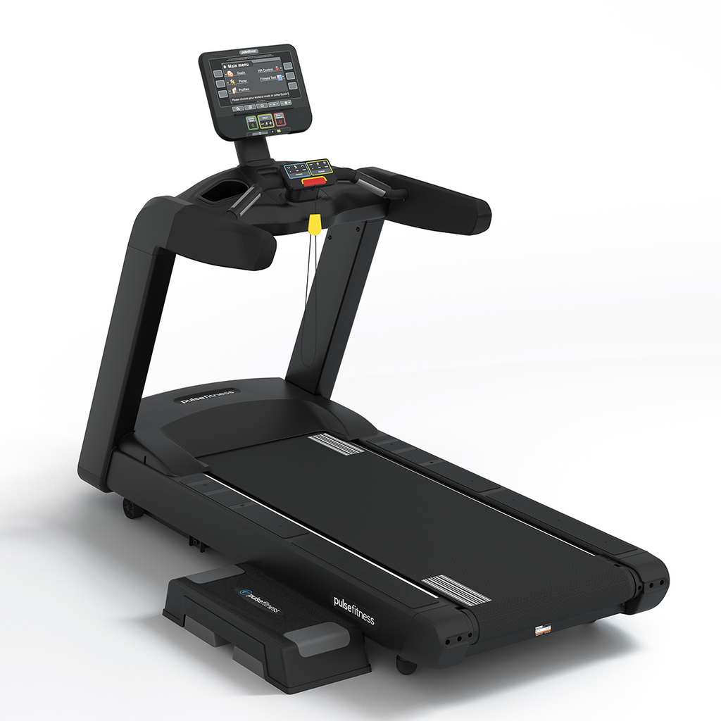 [PLS-CRD-TREAD-005] Pulse Club Line Inclusive Treadmill IFI with 10.1" Tactile Key Console in Sand Black (220V)