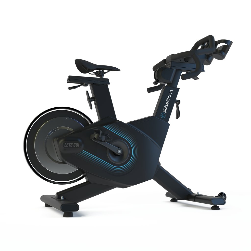 [PLS-CRD-BIKE-009] Pulse Premium Group Cycle with Bluetooth Console in Black
