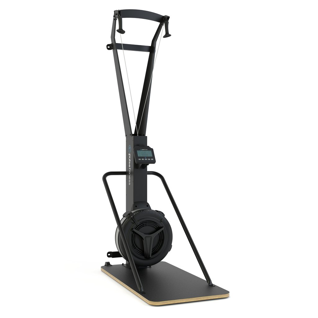 [PLS-CRD-OTHER-007] Pulse Club Line Ski Trainer with Stand in Black