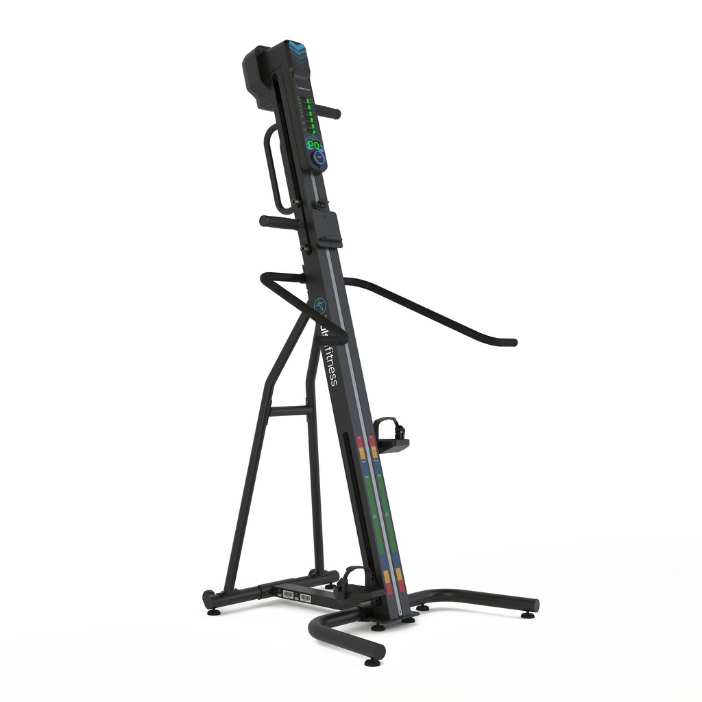 [PLS-CRD-OTHER-008] Pulse Club Line Vertical Climber with LCD Console in Black