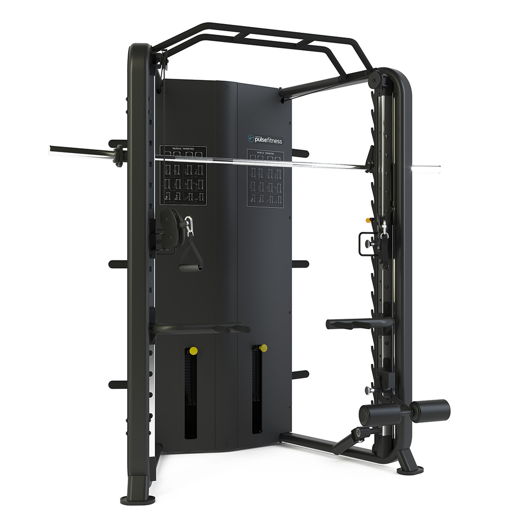 [PLS-STR-RACK-001] Pulse Essential Multi-Functional Trainer Rack in Charcoal Grey