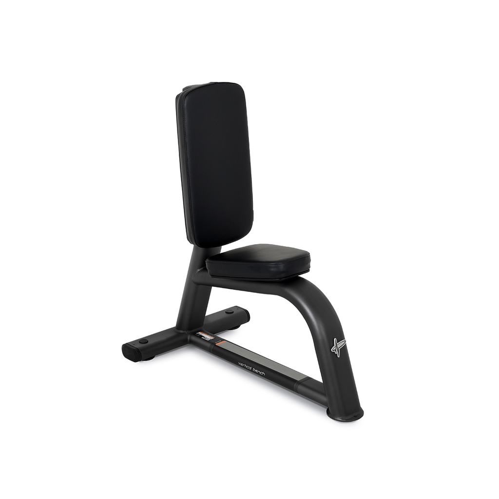 [PLS-STR-BENCH-017] Pulse Origin Vertical Bench in Sand Black Frame Standard Upholstery