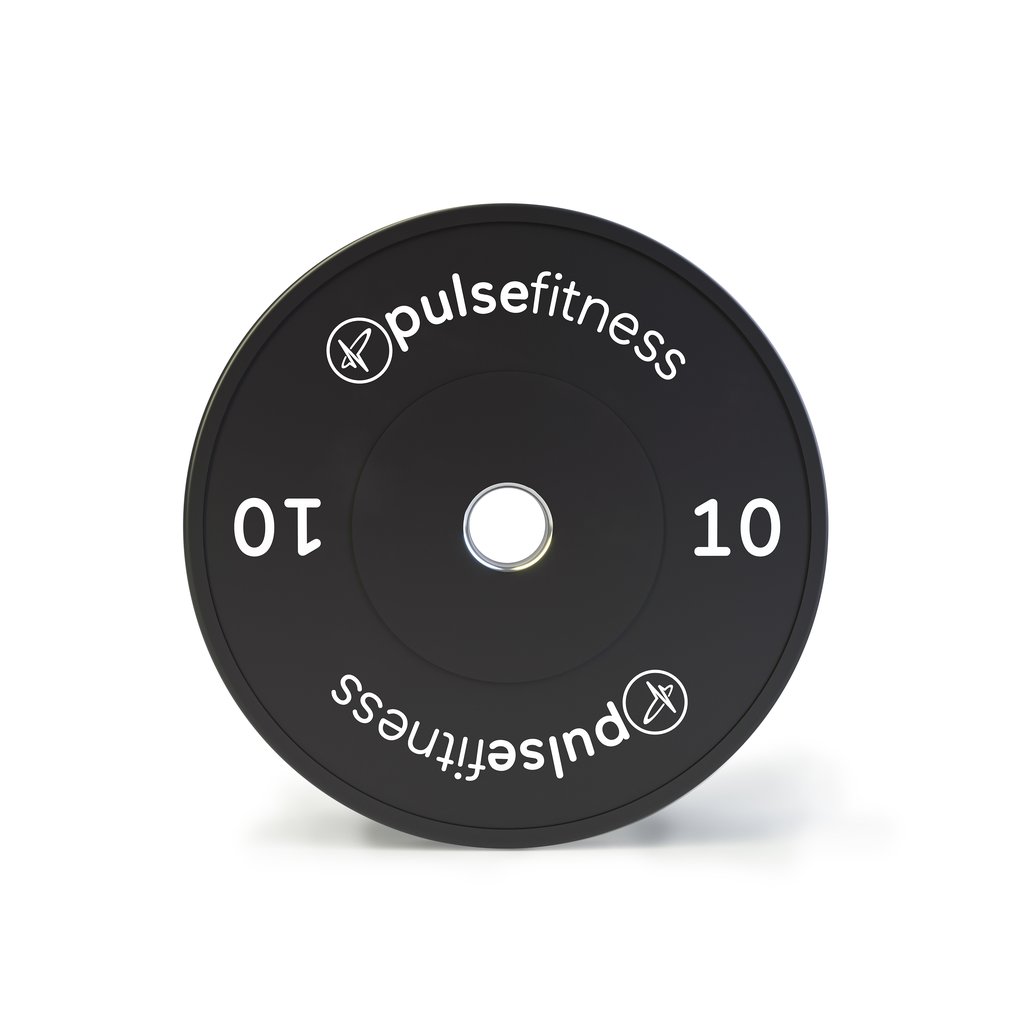 [PLS-STR-BUMPR-003] Pulse 10kg - (Black) Classic Training Bumper Plate