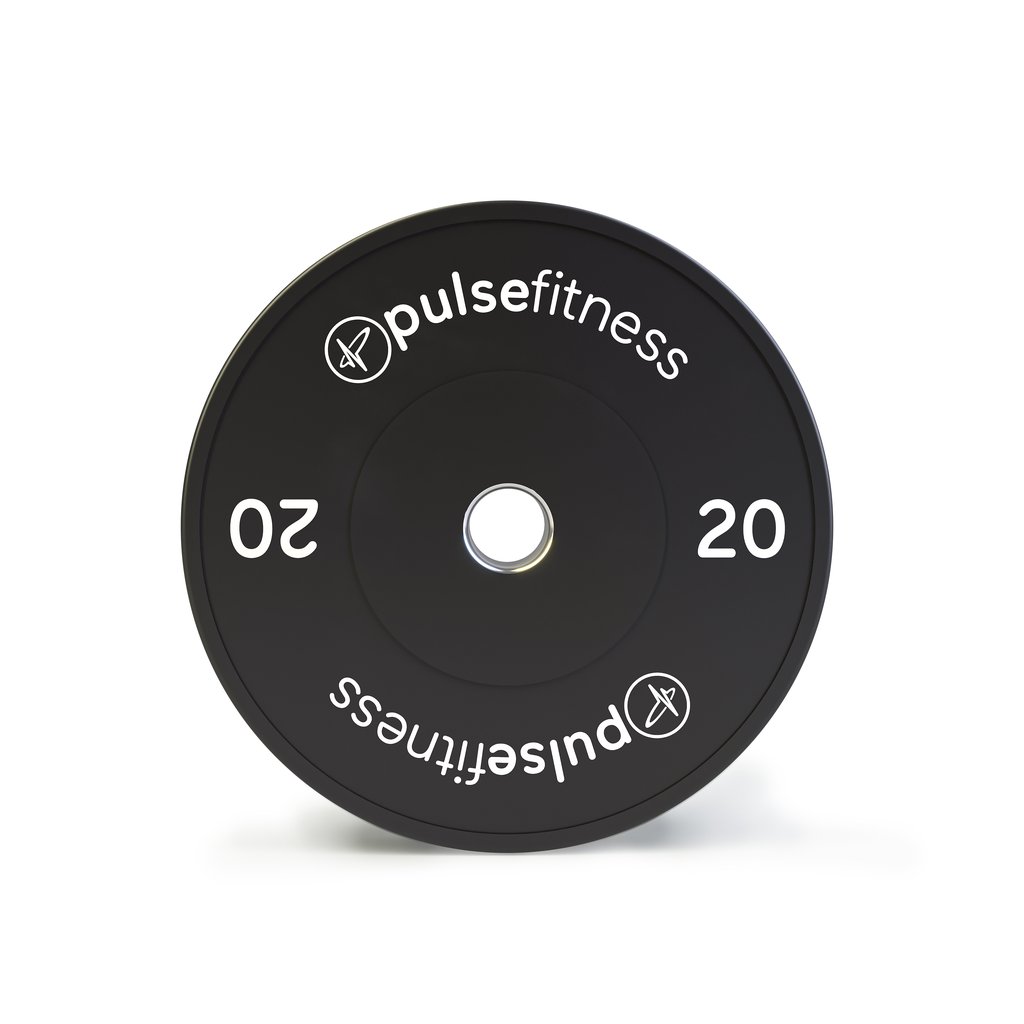 [PLS-STR-BUMPR-005] Pulse 20kg - (Black) Classic Training Bumper Plate