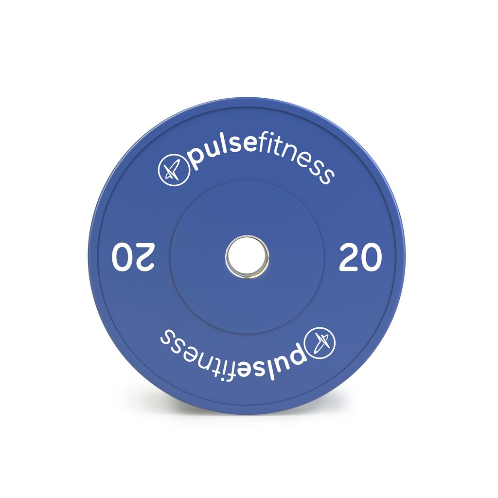 [PLS-STR-BUMPR-011] Pulse 38-479: 20kg - (Coloured) Classic (Blue) Training Bumper Plate