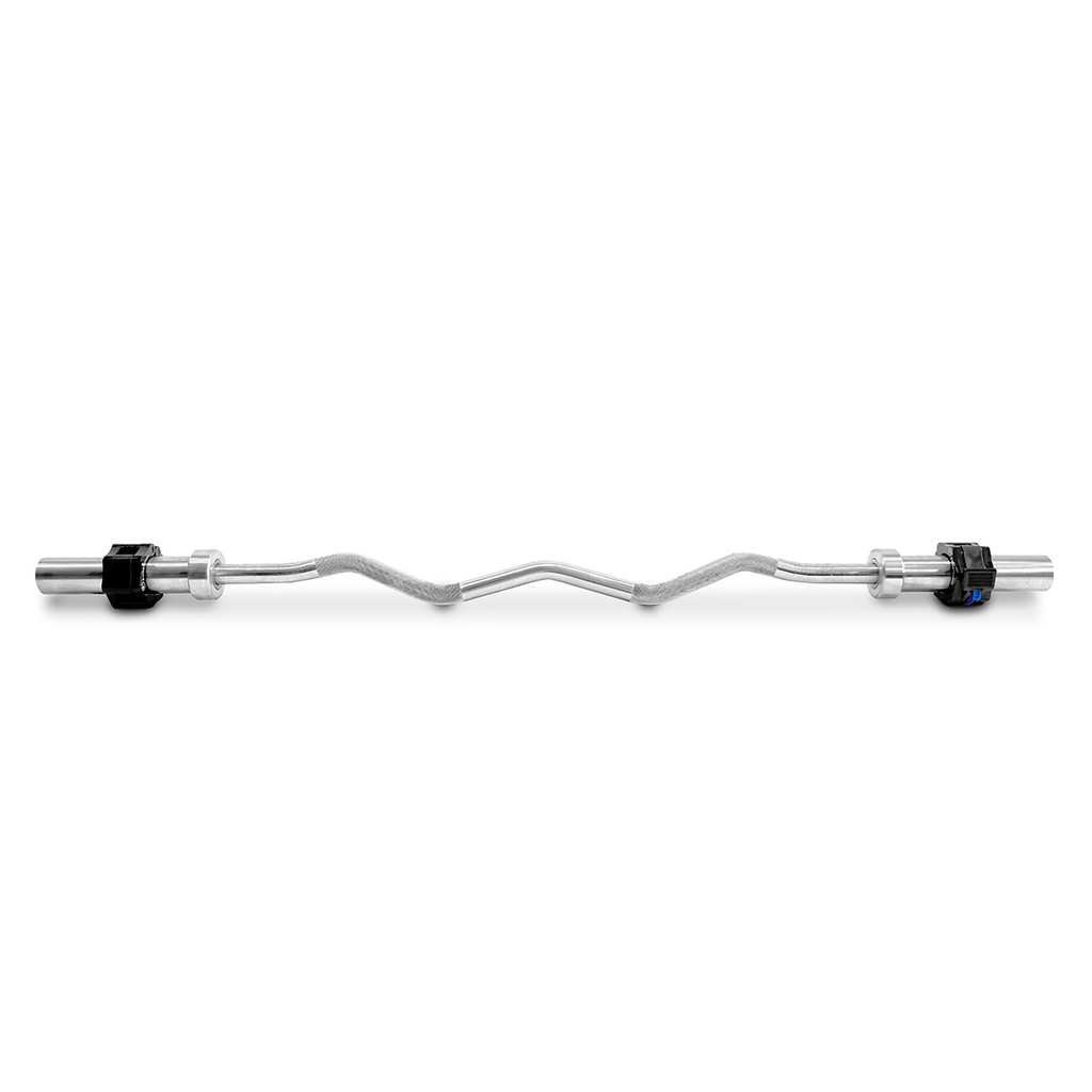 [PLS-STR-COLLR-001] Pulse Olympic EZ Curl Bar Club Line Bar with Ring Collars (Pair)