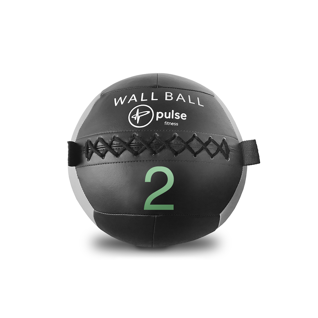 [PLS-ACC-MBALL-012] Pulse 2kg Club Line tactile soft vinyl Wall Ball with double stitched seams