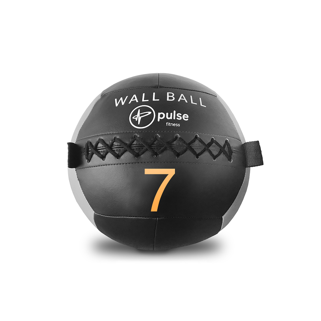 [PLS-ACC-MBALL-017] Pulse 7kg Club Line tactile soft vinyl Wall Ball with double stitched seams