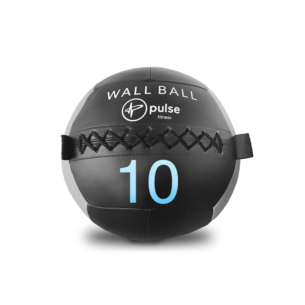 [PLS-ACC-MBALL-020] Pulse 10kg Club Line tactile soft vinyl Wall Ball with double stitched seams