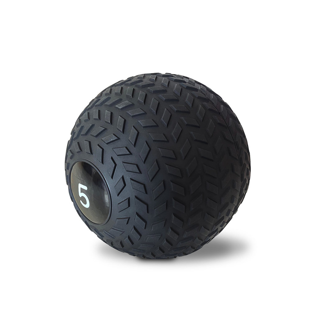 [PLS-ACC-MBALL-024] Pulse 5kg Classic Bounce Resistant Rubber Slam Ball with Patterned Grip