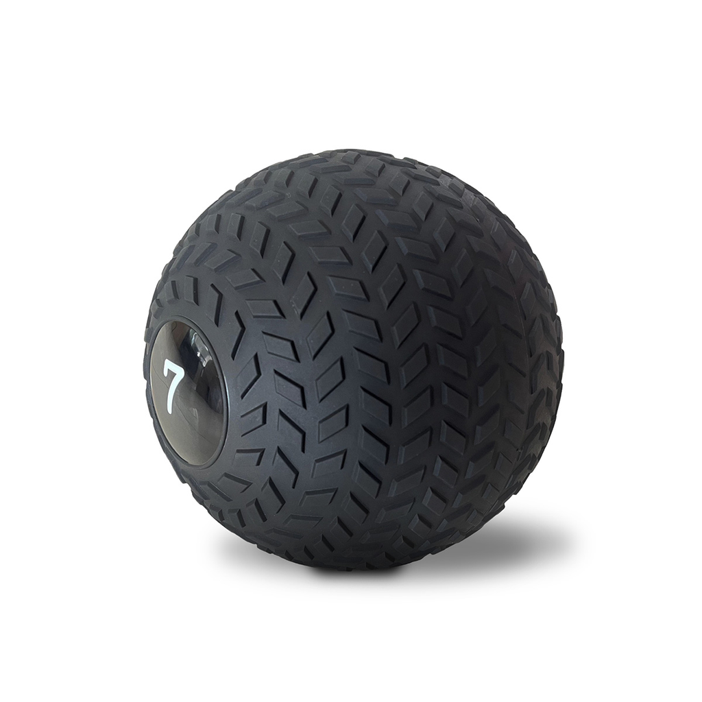 [PLS-ACC-MBALL-025] Pulse 7kg Classic Bounce Resistant Rubber Slam Ball with Patterned Grip